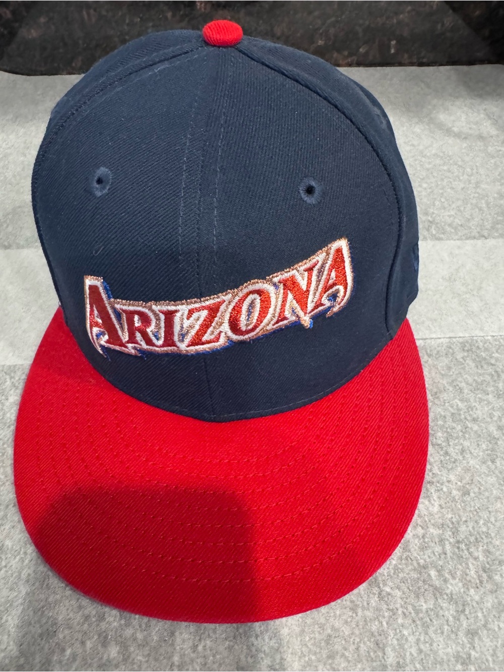 New Era Arizona Diamondbacks Fitted Hat Script “Arizona” Inaugural Season Patch